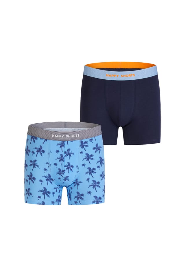 

Ретро-Боксерская майка Happy Shorts, синий