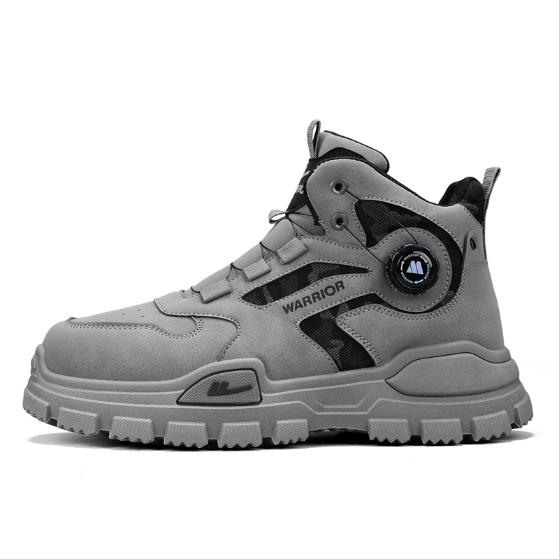 

WARRIOR Ботинки Combat мужские серо-черные