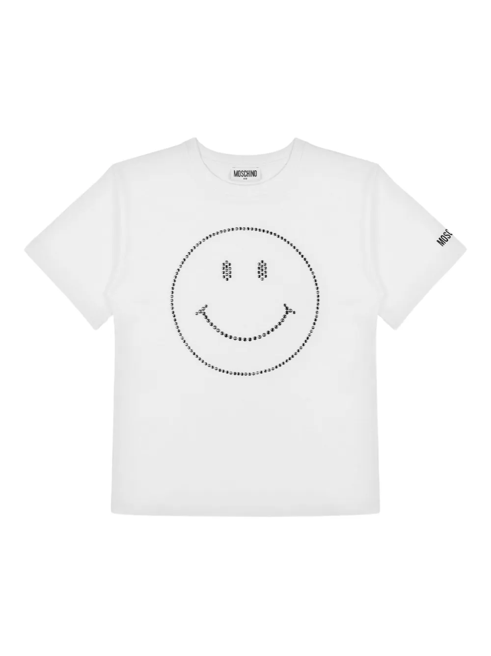 

Футболка Smile Moschino Kids, белый