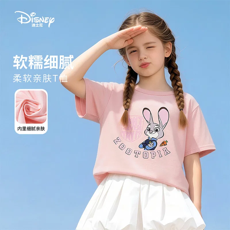 Футболка детская Disney розовая — фото 4