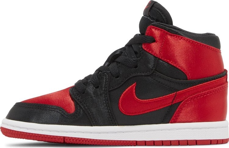 Кроссовки Air Jordan 1 Retro High OG TD 'Satin Bred' 2023, красный — фото 3
