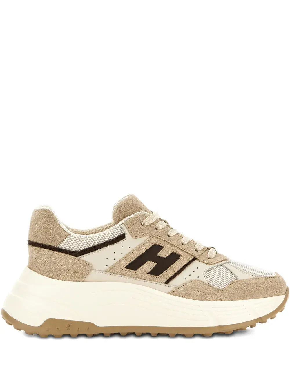 Кожаные кроссовки Hogan, нейтральный