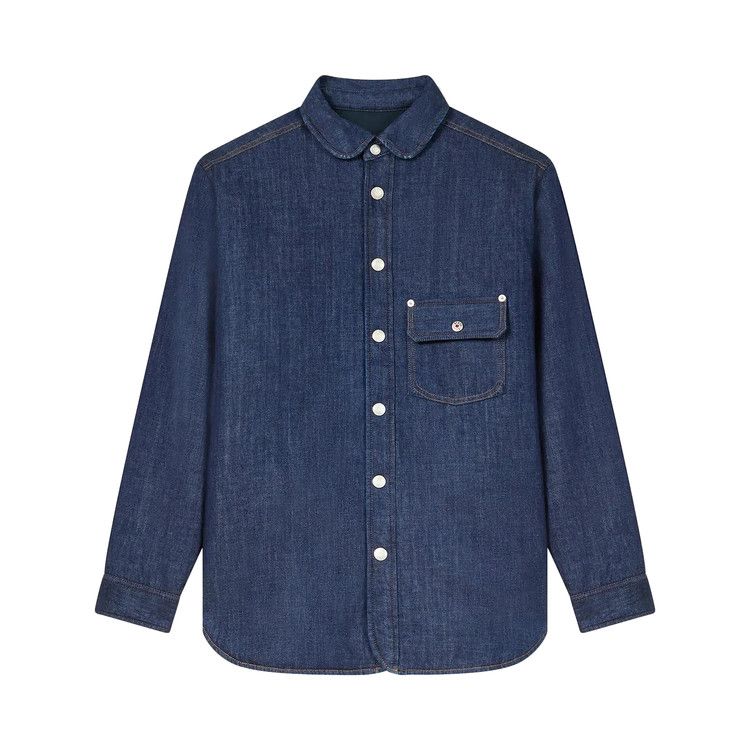 

Куртка Kenzo Padded Overshirt, Rinse Blue Denim