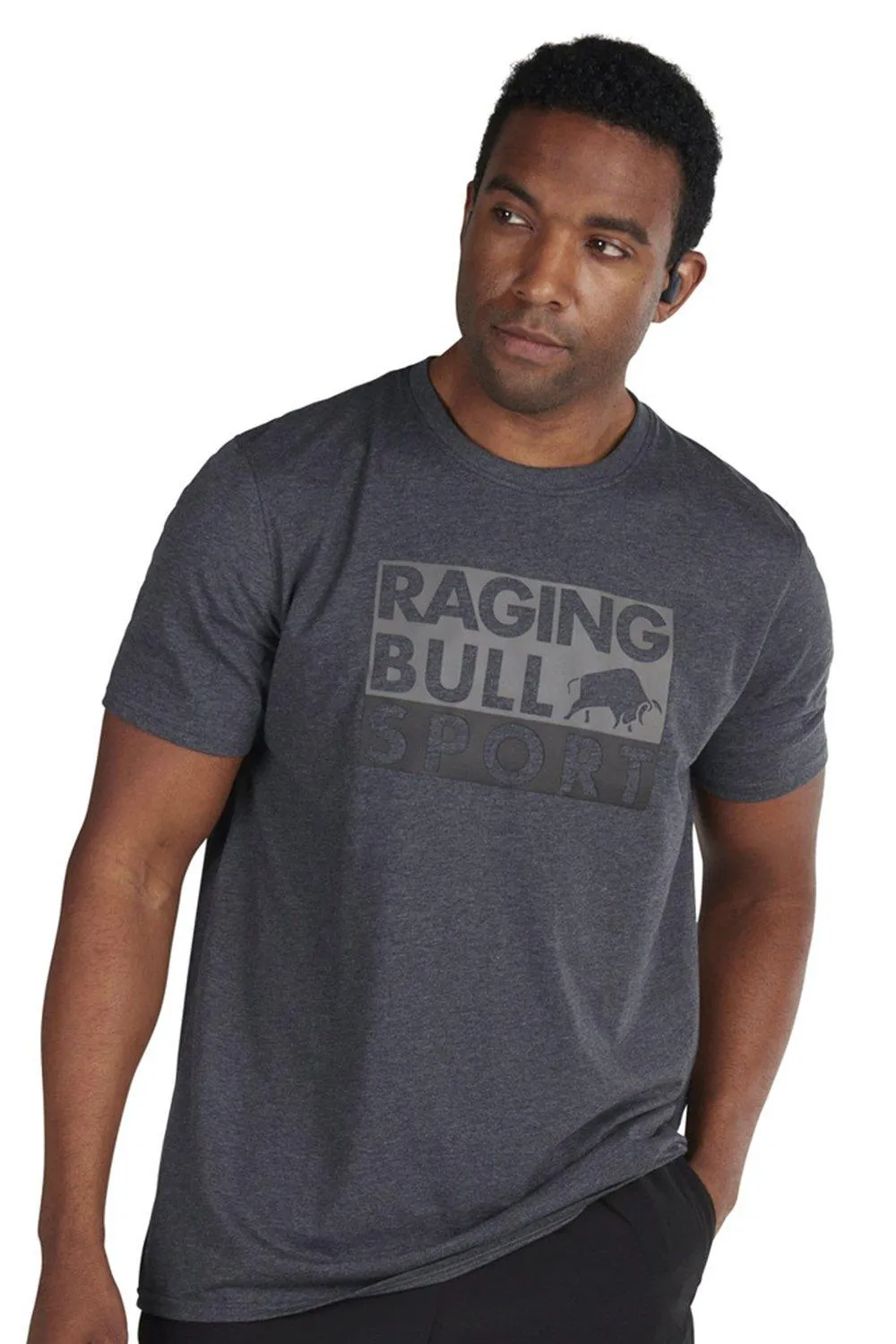 

Повседневная футболка Raging Bull, серый