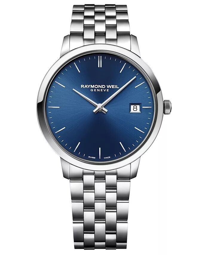 

Мужские швейцарские часы Toccata с браслетом из нержавеющей стали 42 мм Raymond Weil