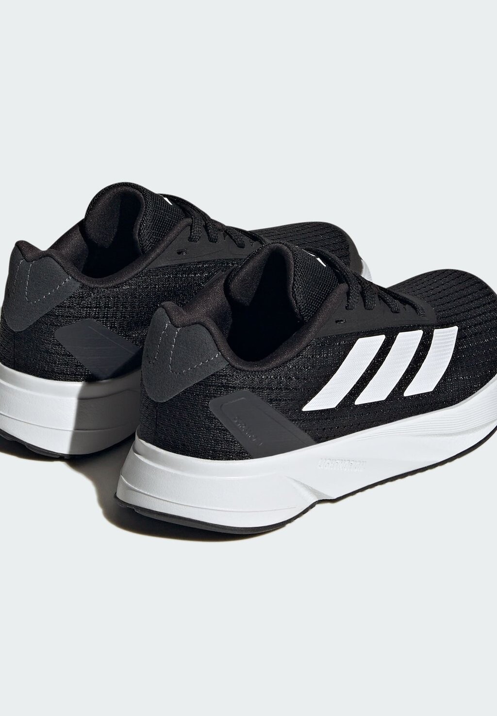 Кроссовки нейтрального цвета DURAMO SL K adidas Performance, цвет core black cloud white carbon — фото 4