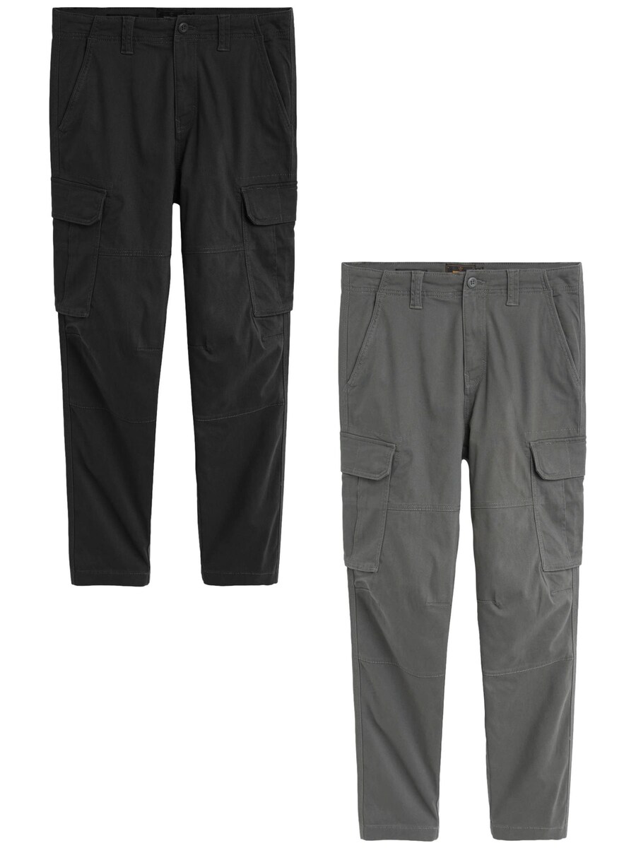 

Брюки-карго Next Slim fit Cargo Pants, черный