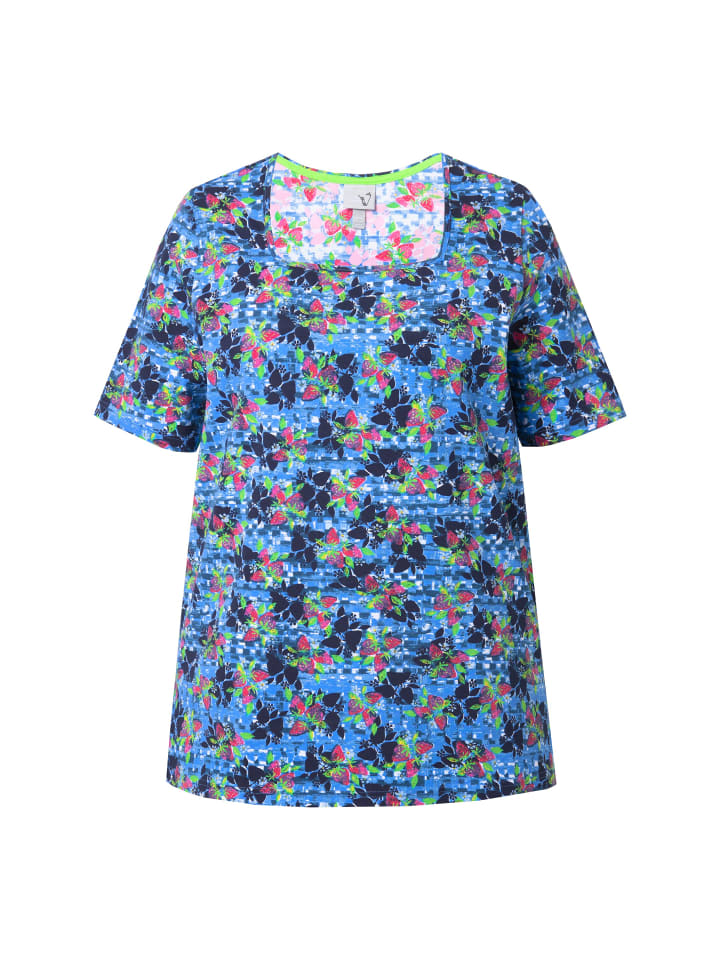 

Футболка Ulla Popken, цвет royalblau