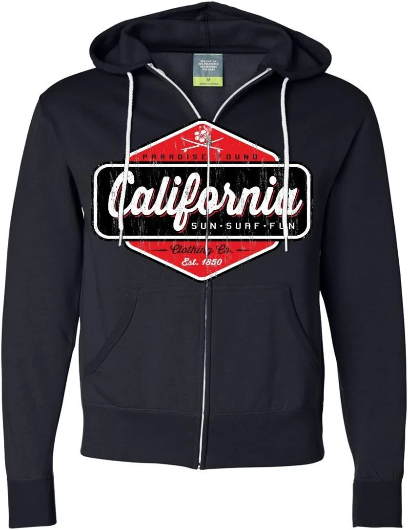 

Толстовка с молнией Dolphin Shirt Co California Paradise Found