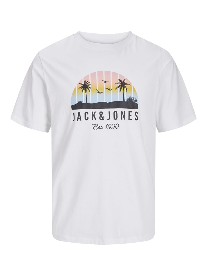 

Футболка JACK & JONES Junior, белый