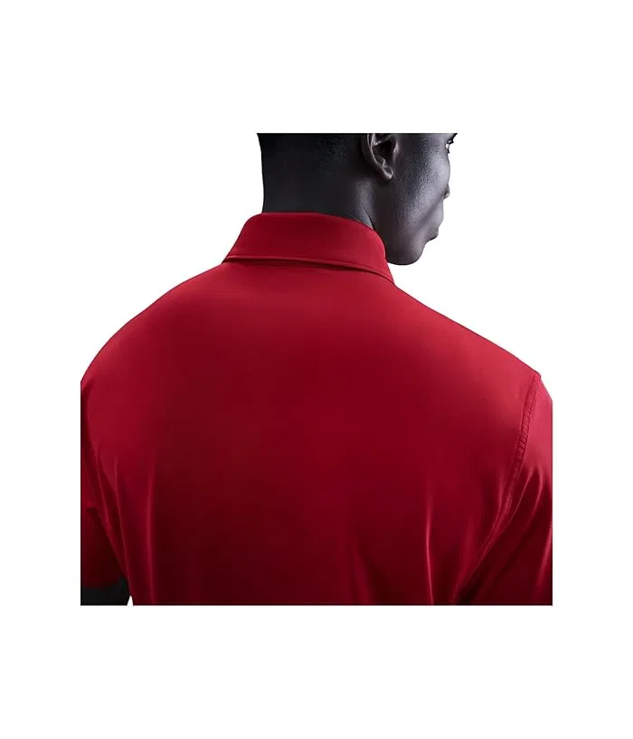 Футболка поло Dri-FIT Good Polo Nike, Gym Red/Black — фото 4