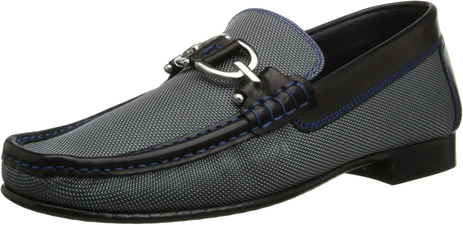 Лоферы slip-on Donald J Pliner, свинец/черный