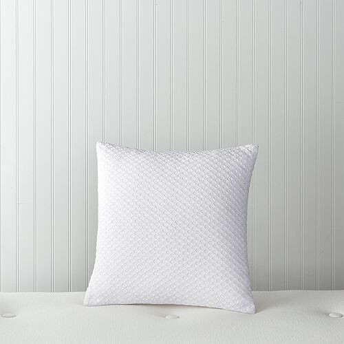 

Декоративная подушка с вышивкой Sky, цвет White