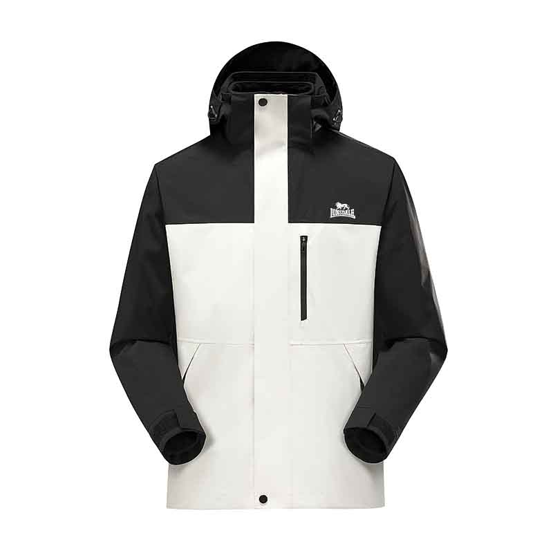 

LONSDALE Ветровка утепленная непромокаемая непродуваемая унисекс для походов, Warm White