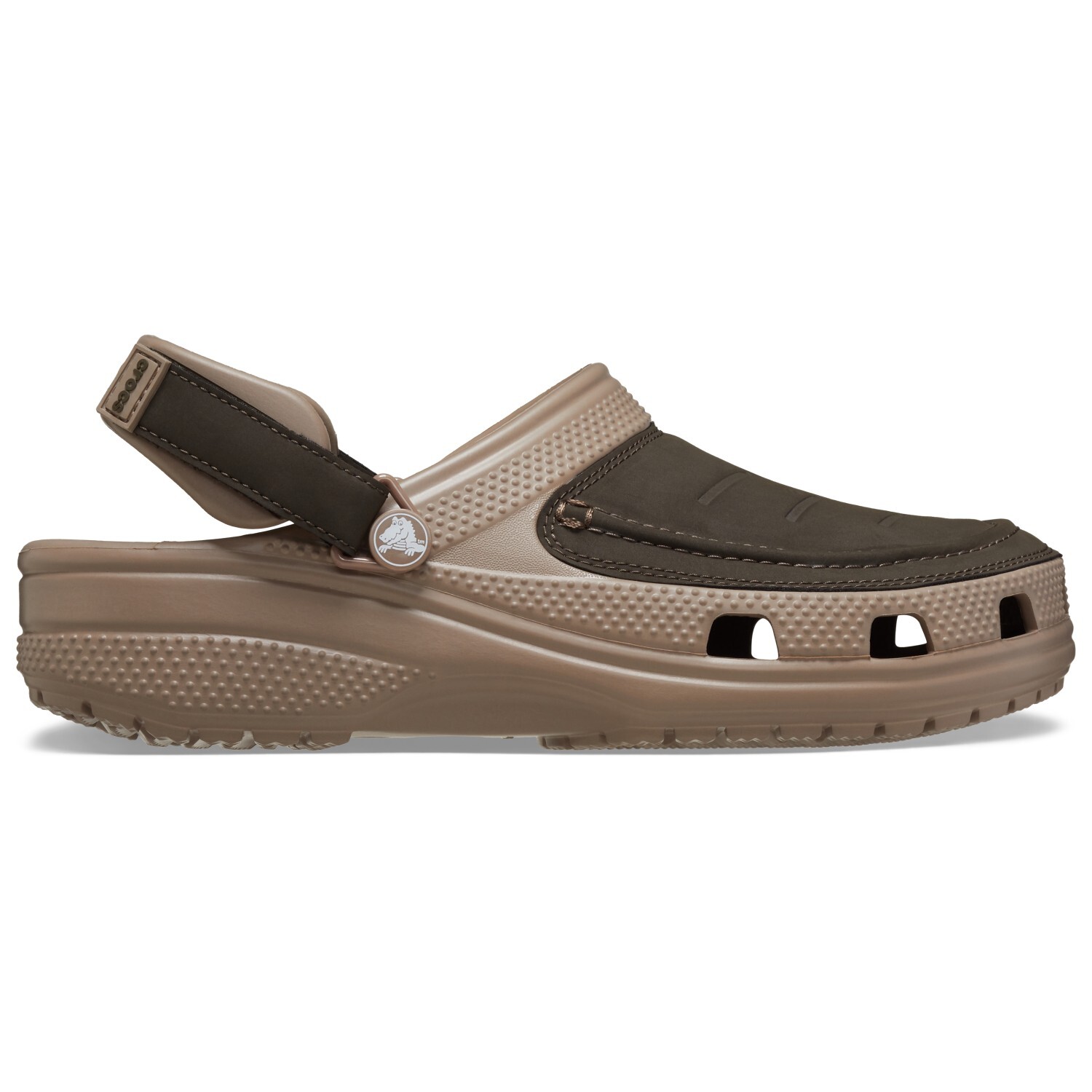 

Сандалии Crocs Yukon Vista II LiteRide Clog, цвет Mushroom/Chocolate