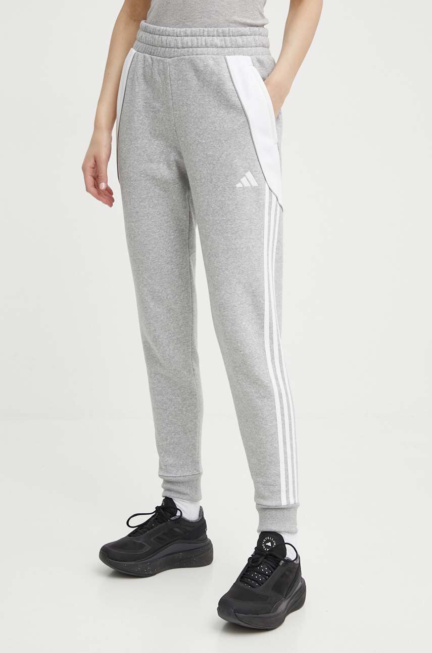 Спортивные штаны Тир adidas Performance, серый — фото 3