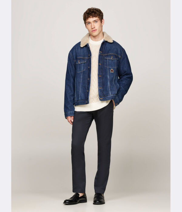 Брюки-чиносы Tommy Hilfiger Regular Fit, синий — фото 2