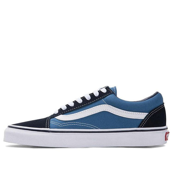 

Кроссовки old skool shoes blue/black Vans, синий