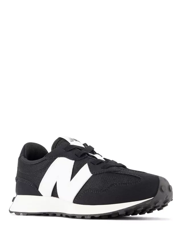 Детские кроссовки 327, черно-белые New Balance — фото 2