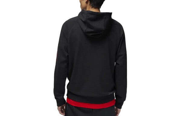 Толстовка Air Jordan Hooded Pullover Long Sleeves Hoodie Men's Black, черный — фото 2