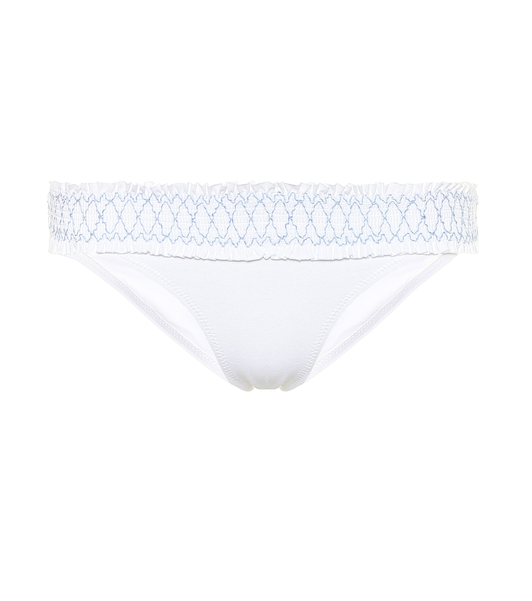 

Антильские сборчатые плавки бикини Heidi Klein, Antilles White