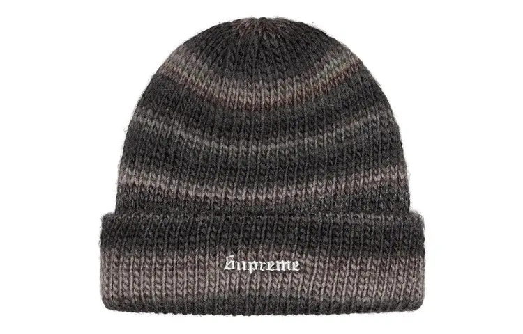 

Шапка Supreme Ombré Stripe, черный