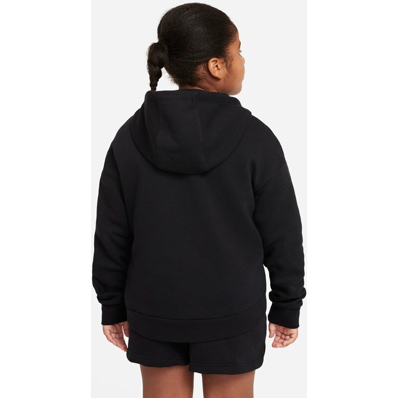 Unterjacke g nsw club flc fz hoodie lbr Nike, черный — фото 4