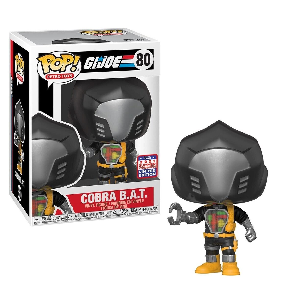 

Funko POP! Солдат Джо Кобра B.A.T. 80 фигурка