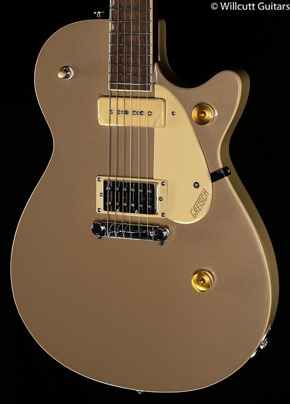 

Электрогитара Gretsch G2215-P90 Streamline Junior Jet Club Sahara Metallic Laurel Fingerboard - ISG200713016-7.78 lbs