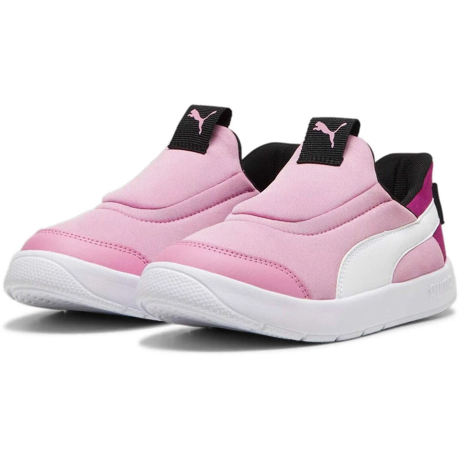 Детские кроссовки Puma Courtflex V3 Sliptech Ps, Rosa — фото 3