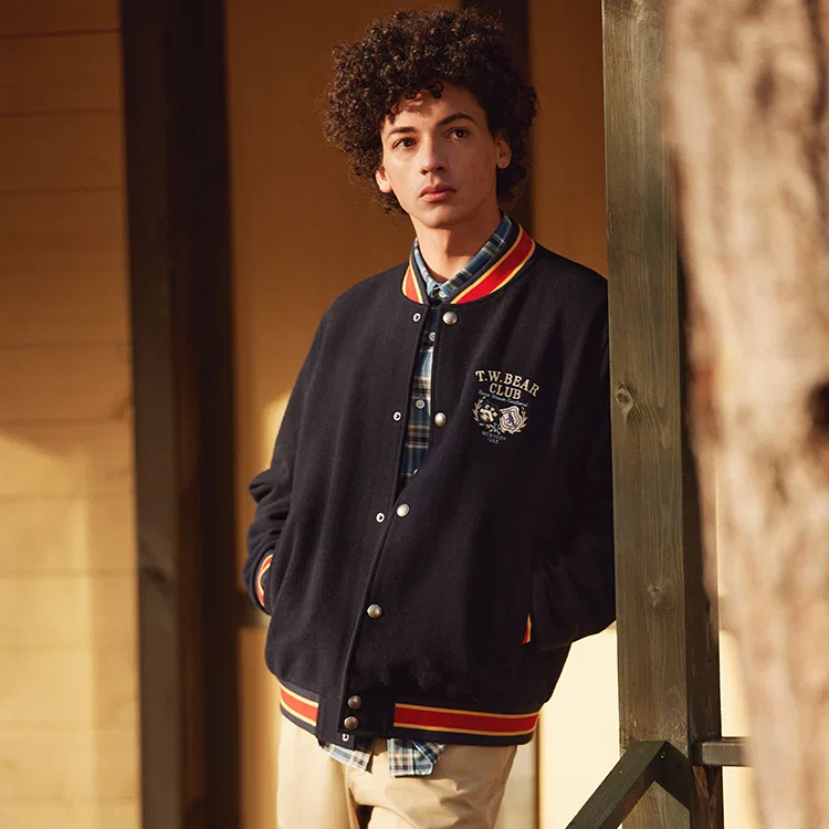 Детский демисезонное джемпер-куртка Navy Blue Teenie Weenie Men — фото 4