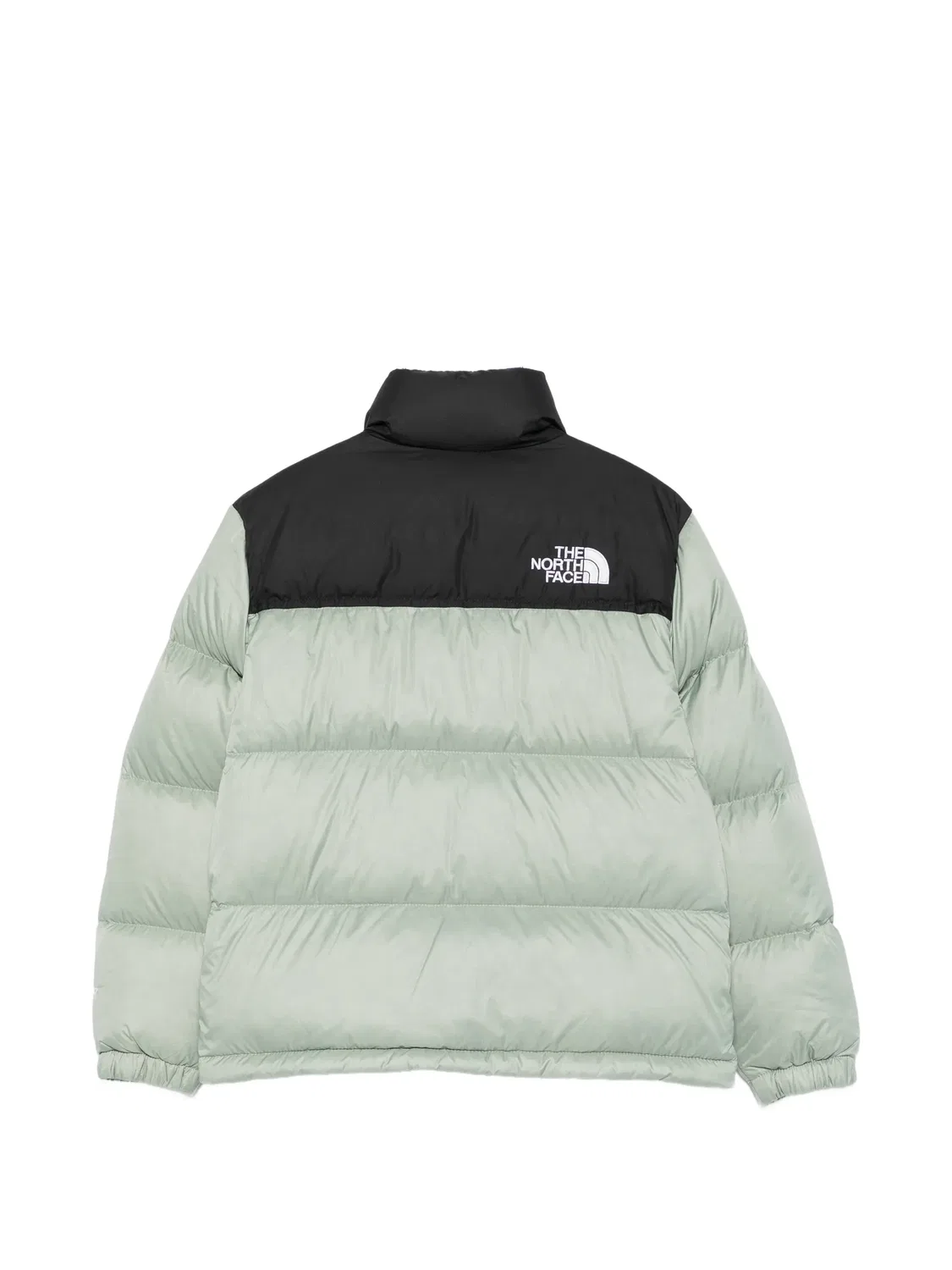 Стеганая куртка Nuptse The North Face Kids, зеленый — фото 2