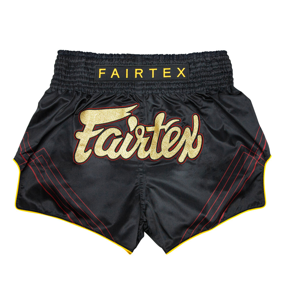 

Шорты для тайского бокса Fairtex BS1925, размер M, черный/красный