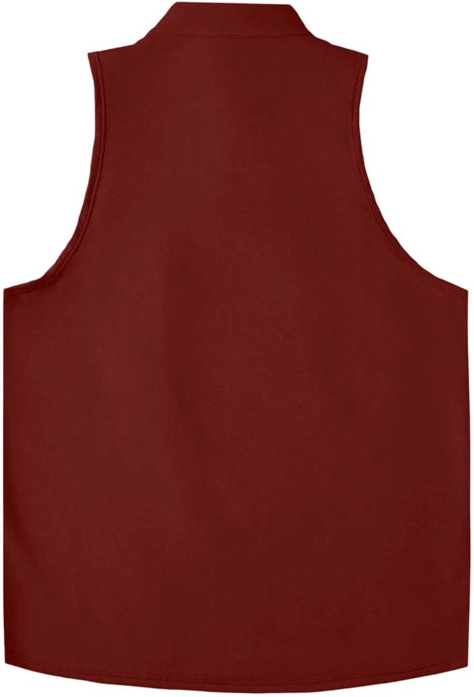 Мужская майка-борцовка с молнией Quick Dry Generic, Wine — фото 3