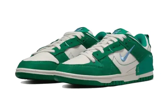 Детские кроссовки с контрастной вставкой Dunk Low Disrupt 2 Nike, Dunkelgrun — фото 2
