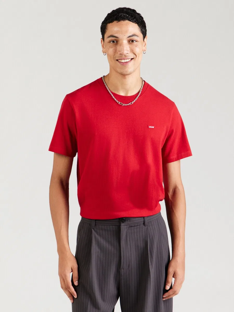 Футболка LEVI'S ORIGINAL HM красного цвета — фото 2