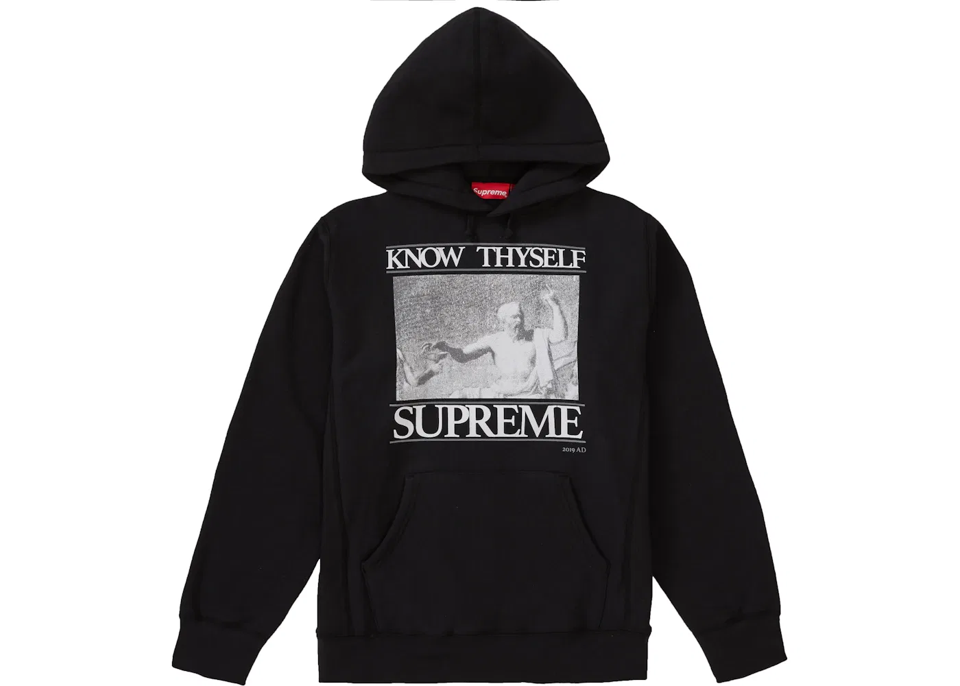 Мужская худи Know Thyself Supreme, Black