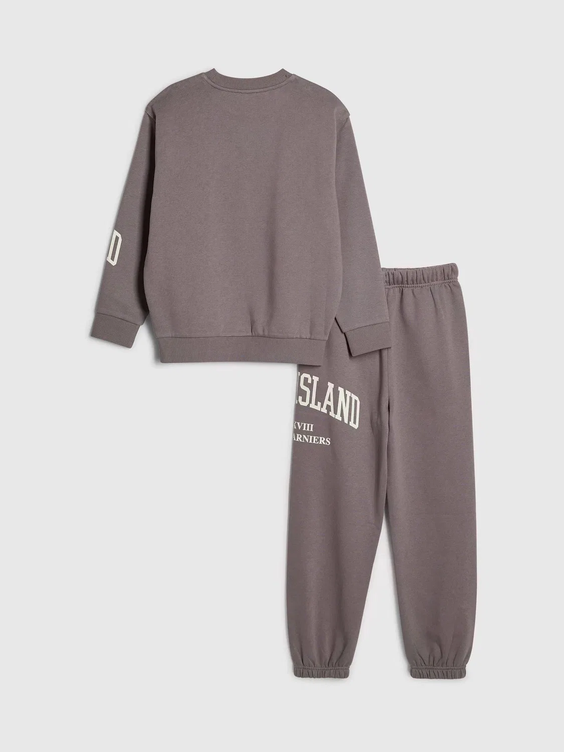 Спортивный костюм River Island Varsity, серый — фото 2