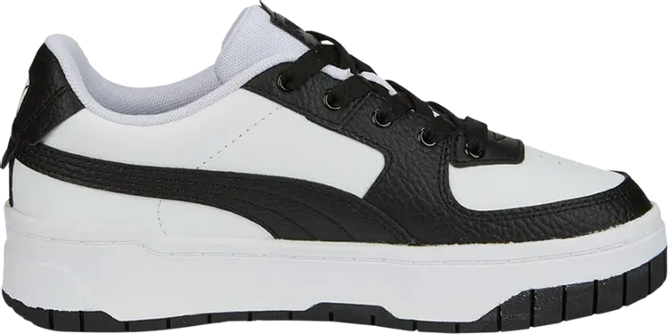 

Кроссовки Puma Cali Dream Leather Jr Black White, белый, Белый;серый, Кроссовки Puma Cali Dream Leather Jr Black White, белый