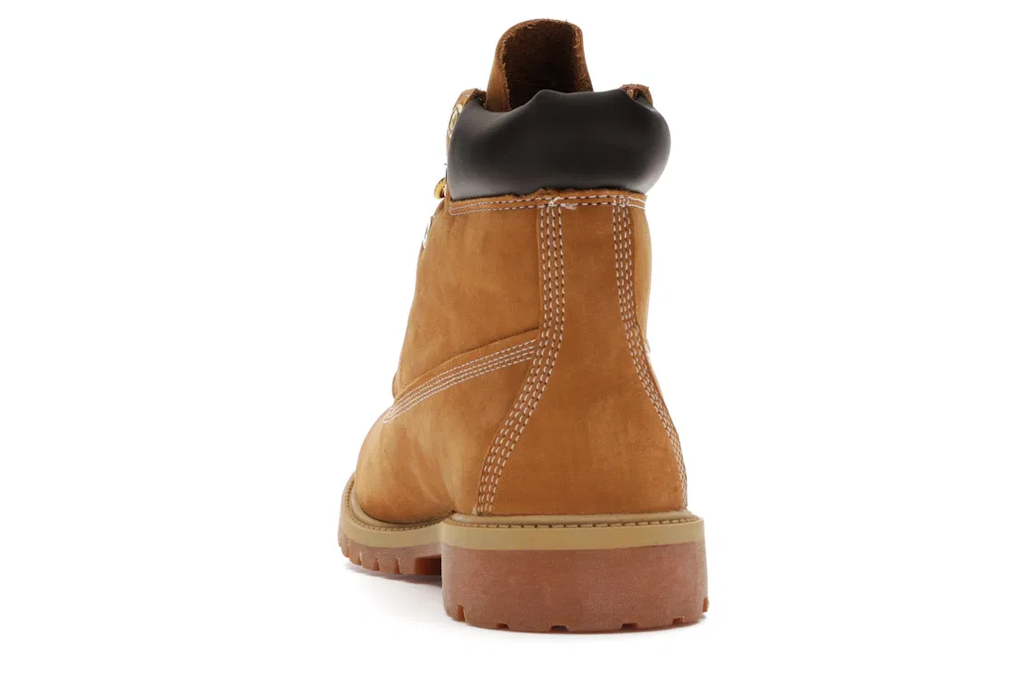 Детский ботинок Timberland 6" Boot Wheat Nubuck — фото 4
