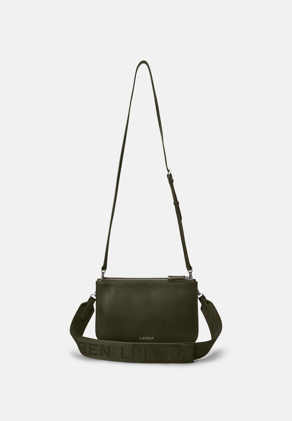 

Сумка через плечо LEATHER MEDIUM LANDYN CROSSBODY BAG Ralph Lauren, оливково-зеленый