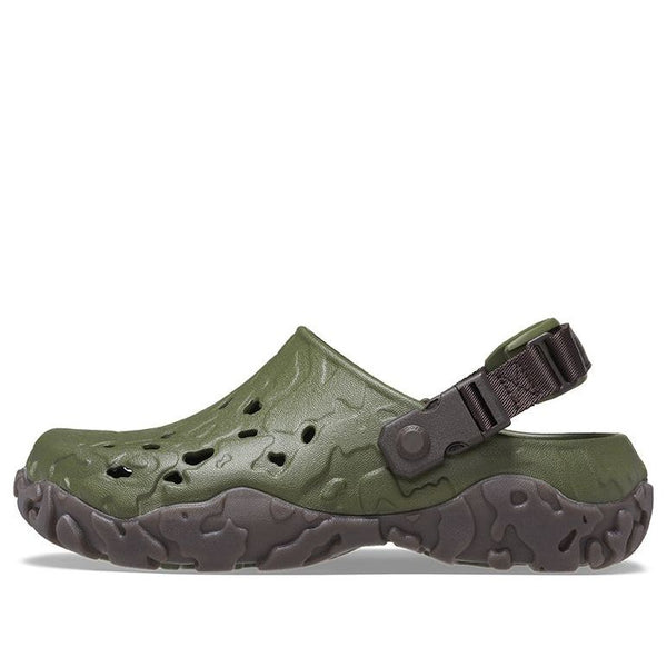 

Сандалии all-terrain atlas clog 'army green espresso' Crocs, зеленый