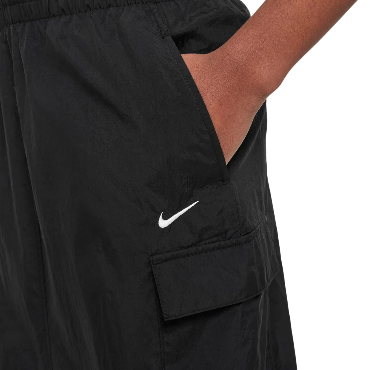 Юбка для девочек Sty Star Woven Nike, белый/черный — фото 4