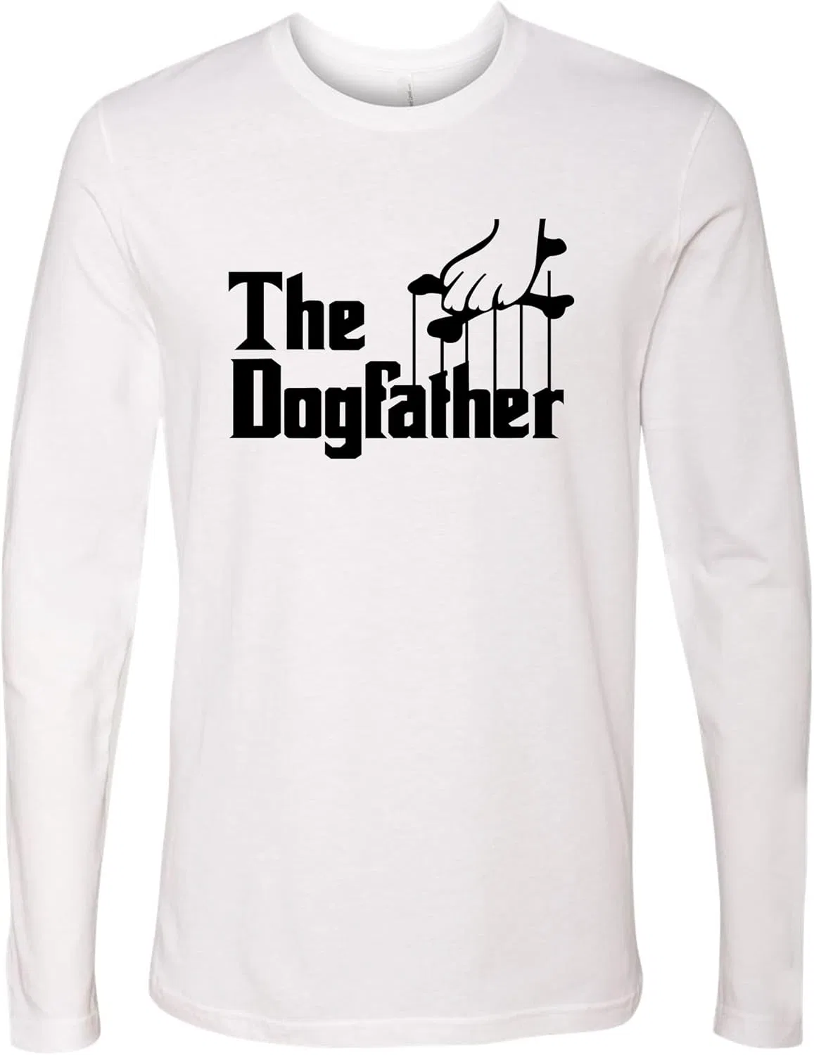 Футболка с принтом Dogfather, White