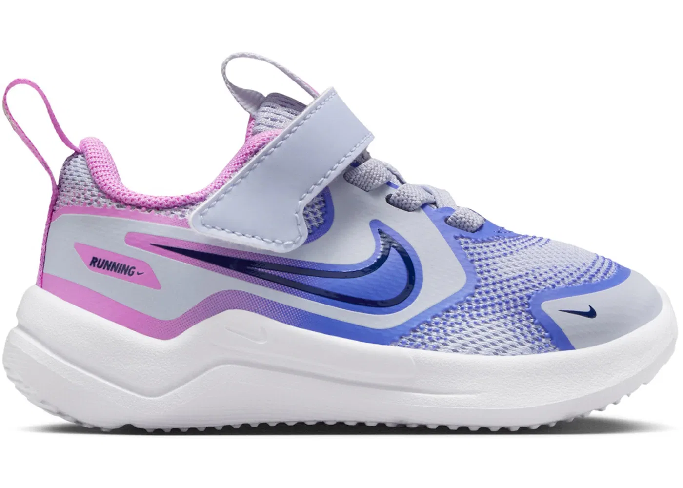 Детские кроссовки для бега Cosmic Runner Nike, Ghost/Sapphire/Light Magenta/Midnight Navy