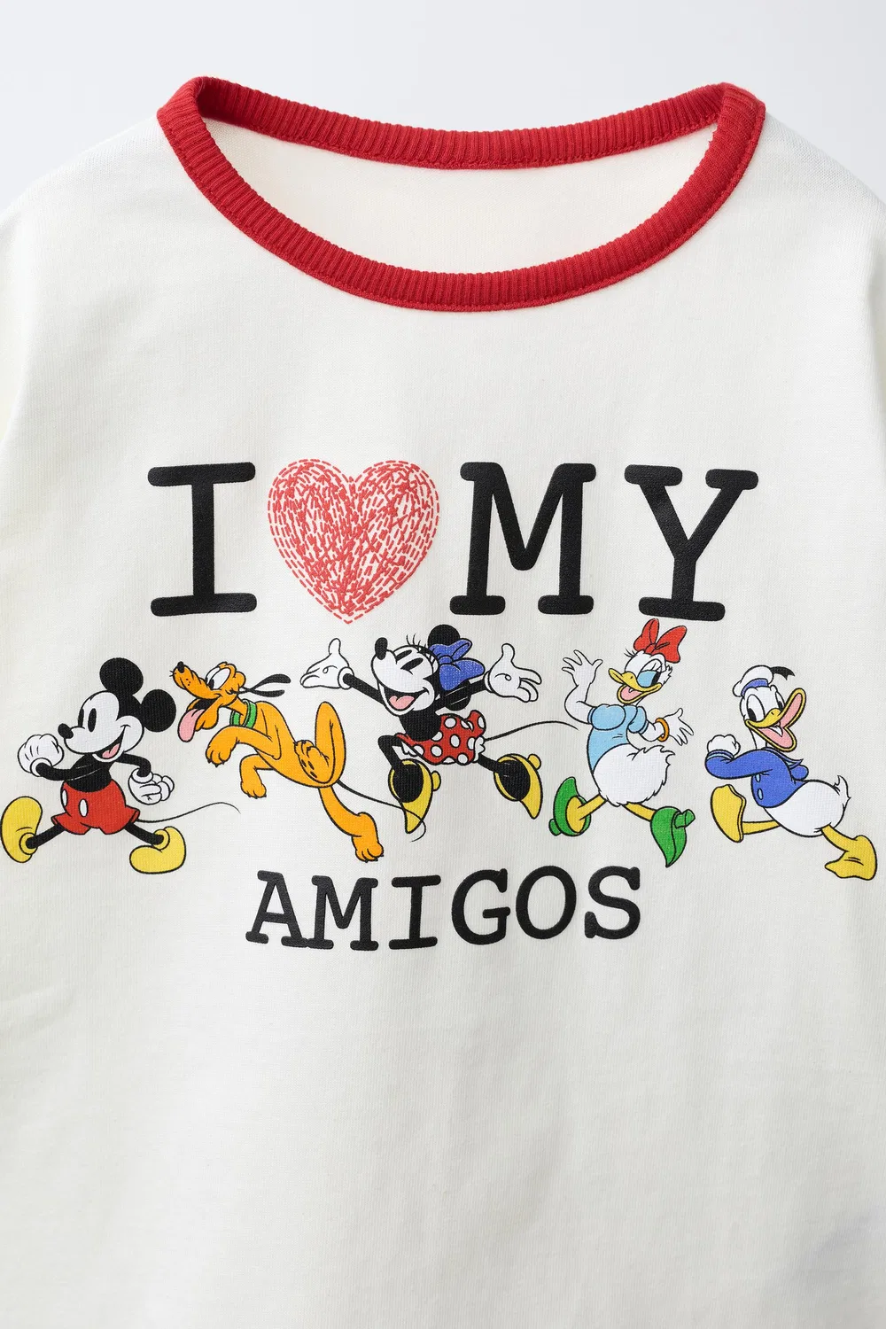 Футболка с принтом Микки Мауса и его друзей Disney ZARA, White — фото 3