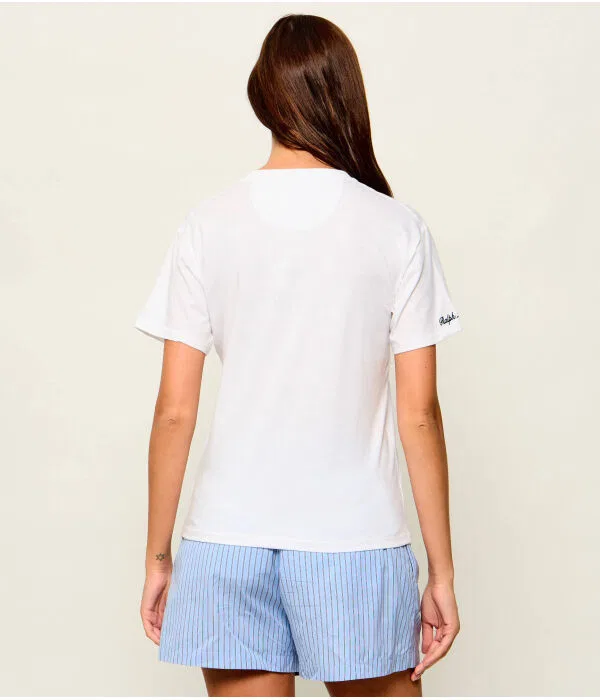 Женская футболка Polo Ralph Lauren, белый — фото 3