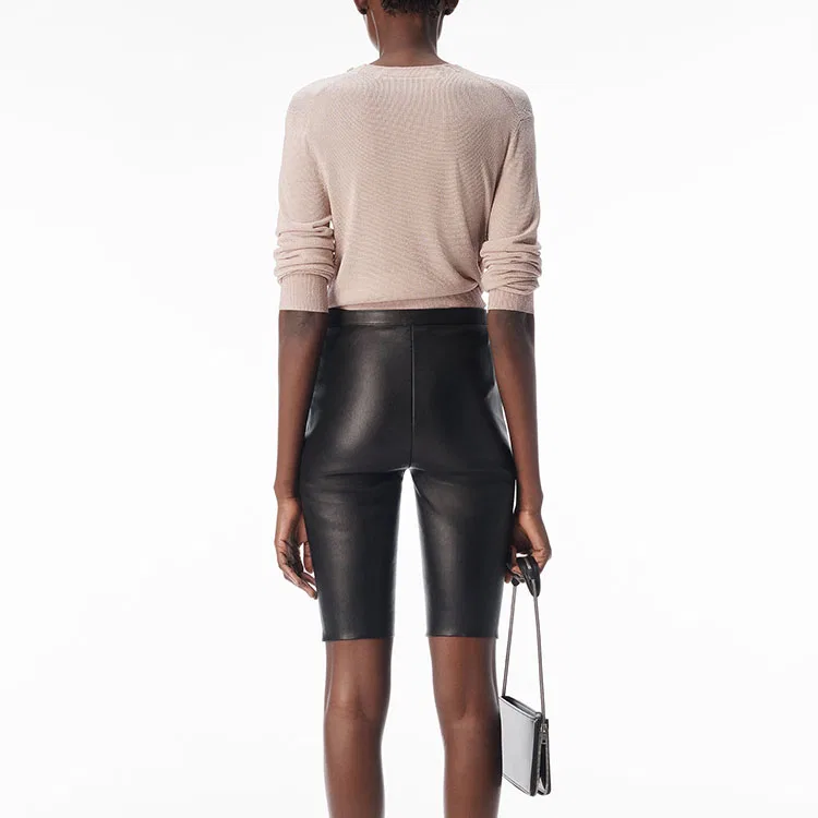 Женский свитер V-образным вырезом Alexander Wang, Light Khaki — фото 4