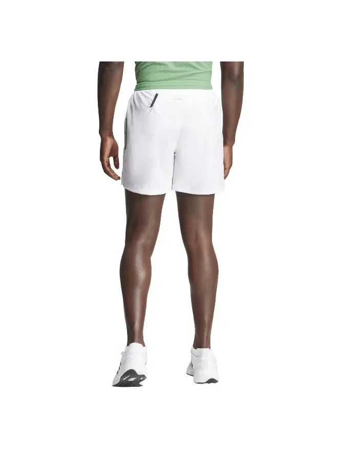 Шорты беговые с технологией AEROREADY Own the Run Adidas, белый — фото 4