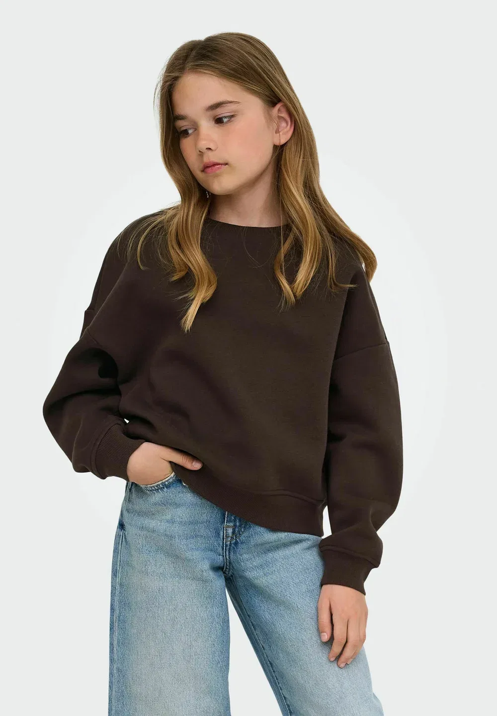 Толстовка kogsweat sweatshirt - sweatshirt Only Girls, Coffee Bean — фото 2